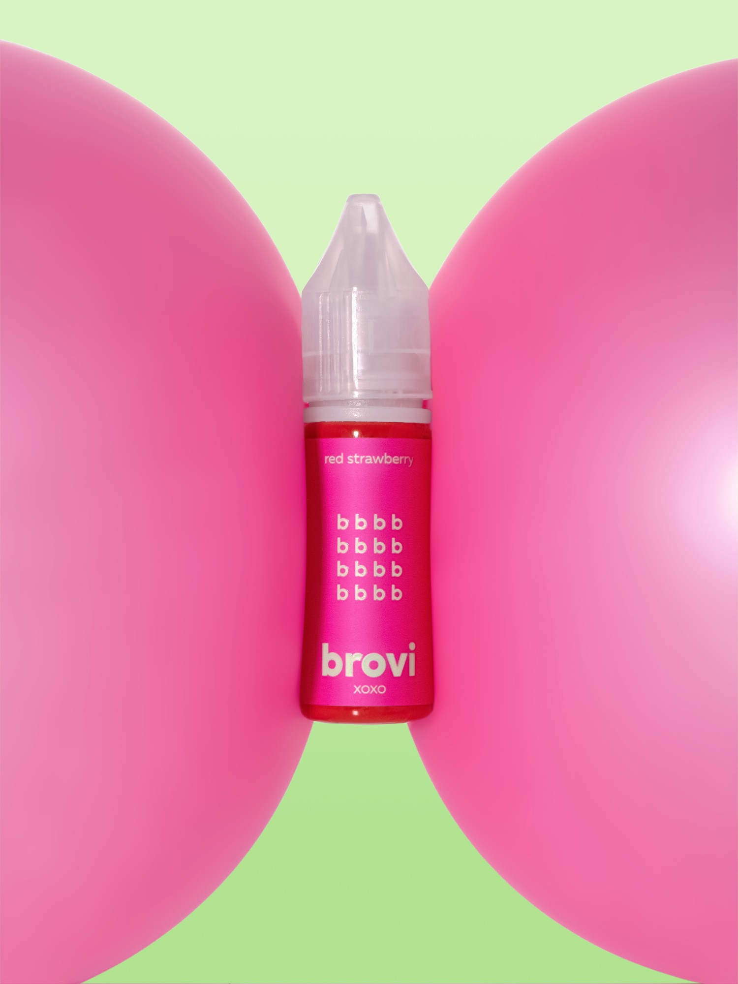 BROVI ტუჩის პიგმენტი red strawberry